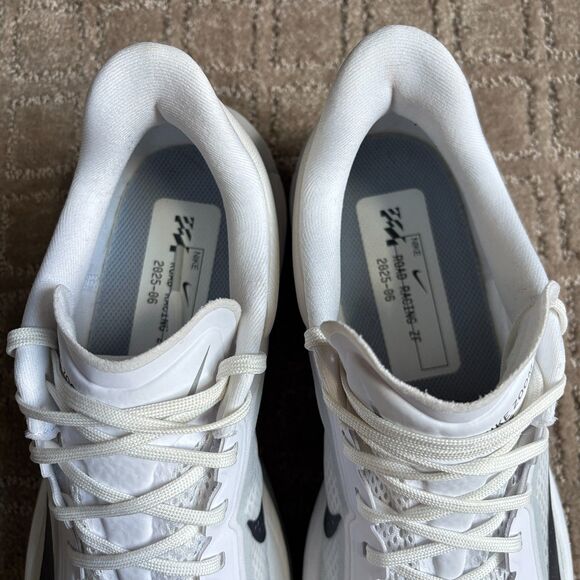 Nike Zoom Fly 6 Running Shoes Sneakers Women's 10  White Black Racing FN8455-104 - Picture 6 of 11